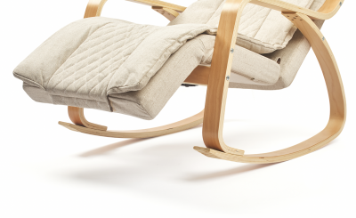 Массажное кресло Senzo Amaya Beige с вибромассажем и zero-stress эффектом